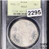 Image 1 : 1882-CC Morgan Silver Dollar PCGS - MS63