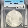 Image 1 : 1883-CC Morgan Silver Dollar ICG - MS65