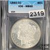 Image 1 : 1883-CC Morgan Silver Dollar ICG - MS65