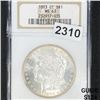 Image 1 : 1883-CC Morgan Silver Dollar NGC - MS63