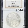 Image 1 : 1901-O Morgan Silver Dollar NGC - MS64