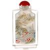 Heavy Beveled Glass Chinese Snuff Bottle (CLB-096)