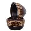Image 2 : Handcarved Mango Wood Egg Box (DEC-302)