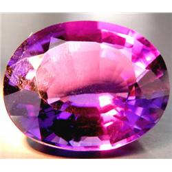14.40ct.Stunning Oval Purple Color Change Amethyst RETAIL $1350 (GEM-2961)