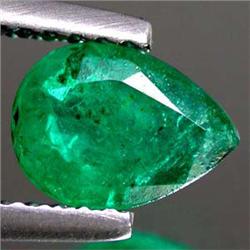 0.19ct. Natural Green Colombian Emerald Pear Cut RETAIL  $1045 (GEM-6342)