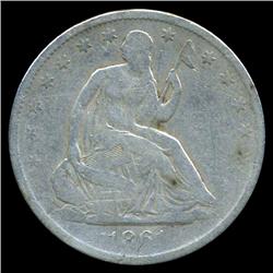1861O Seated Half  (COI-3921)