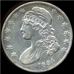 1834 Bust Half Dollar Hi Grade (COI-3992)