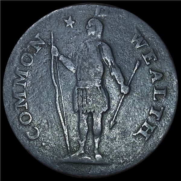 1787 Indian and Eagle on Globe Large Cent LIGHTLY