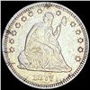Image 1 : 1877 Seated Liberty Quarter CLOSELY UNCIRCULATED