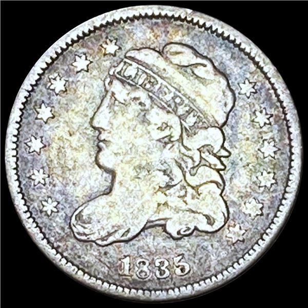 1835 Capped Bust Nickel NICELY CIRCULATED