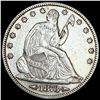 Image 1 : 1873 'Arrows' Seated Liberty Half Dollar CLOSELY