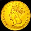 Image 1 : 1860-S Ty 3 Rare Gold Dollar UNCIRCULATED