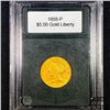 Image 1 : 1855 $5 Gold Half Eagle  -