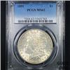 Image 1 : 1891 Morgan Silver Dollar PCGS - MS62