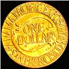 Image 2 : 1915 Panama Pacific Expo Gold Dollar UNCIRCULATED