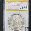 1898-S Morgan Silver Dollar PGA - MS63