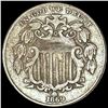 Image 1 : 1869 Shield Nickel NEARLY UNCIRCULATED