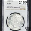 Image 1 : 1890-S Morgan Silver Dollar NGC - MS63