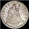 1847-O Seated Liberty Quarter NEARLY UNCIRCULATED