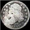 Image 1 : 1821 Capped Bust Dime NICELY CIRCULATED
