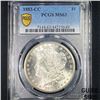 Image 1 : 1883-CC Morgan Silver Dollar PCGS - MS63