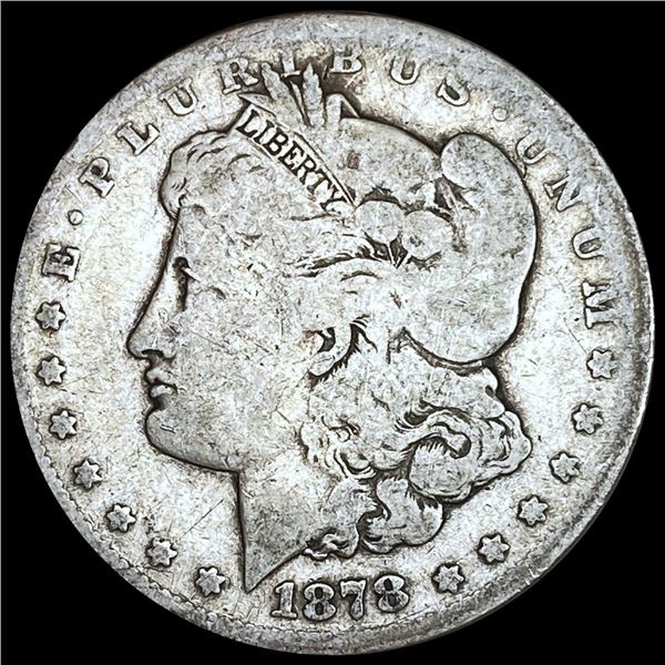 1878-CC Morgan Silver Dollar NICELY CIRCULATED