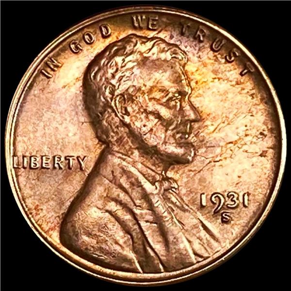 1931-S Wheat Cent UNCIRCULATED