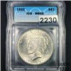 Image 1 : 1922 Silver Peace Dollar ICG - MS65