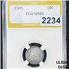Image 1 : 1845 Seated Liberty Dime PGA - MS60