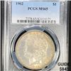 Image 1 : 1902 Morgan Silver Dollar PCGS - MS65