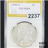 Image 1 : 1894-O Morgan Silver Dollar PGA - MS60
