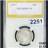 Image 1 : 1917 Standing Liberty Quarter PGA - MS64 FH