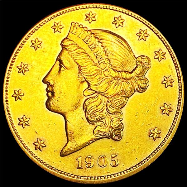 1905-S $20 Gold Double Eagle UNCIRCULATED