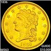 Image 1 : 1836 $2.50 Gold Quarter Eagle CHOICE BU