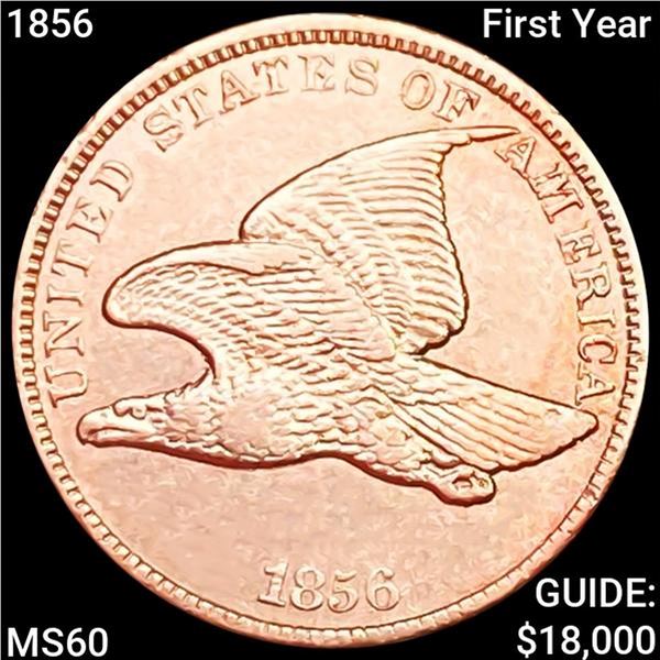 1856 1st Year Flying Eagle Cent UNCIRCULATED