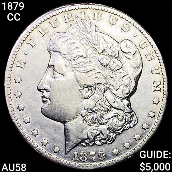 1879-CC Morgan Silver Dollar CHOICE AU
