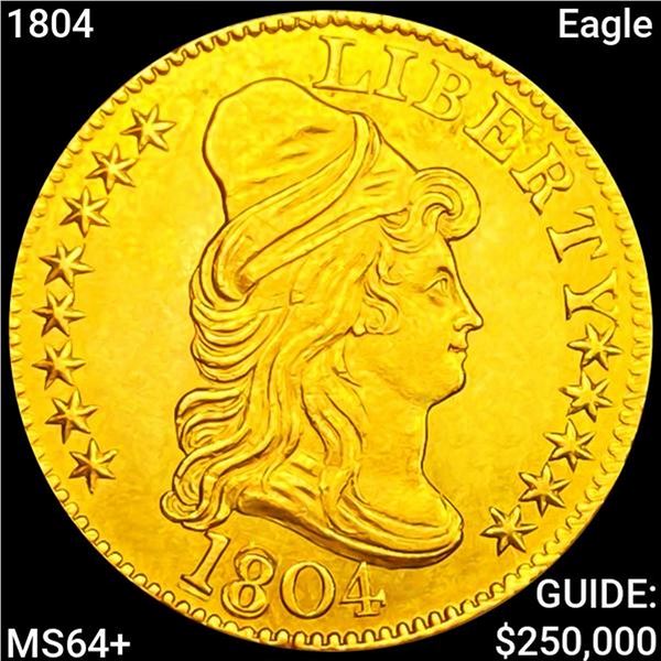 1804 $10 Gold Eagle CHOICE BU+