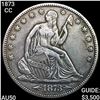 Image 1 : 1873-CC Seated Liberty Half Dollar HIGH GRADE