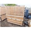 Image 1 : 2 Brown Storage Crates On Wheels