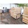 Image 2 : 2 Brown Storage Crates On Wheels