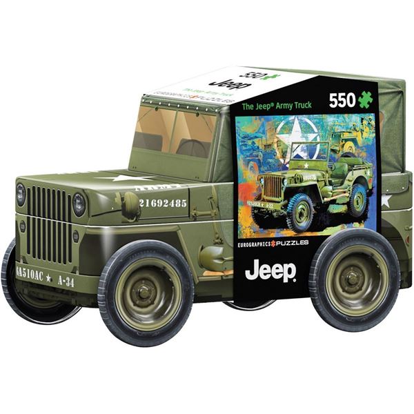 The Jeep Army Truck - 550 Piece Puzzle