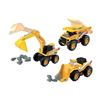Image 2 : Mighty Tuff Crew HotRods Construction Vehicles Value $70.00