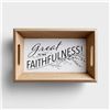 Image 1 : Great Is Thy Faithfulness Decorative Tray