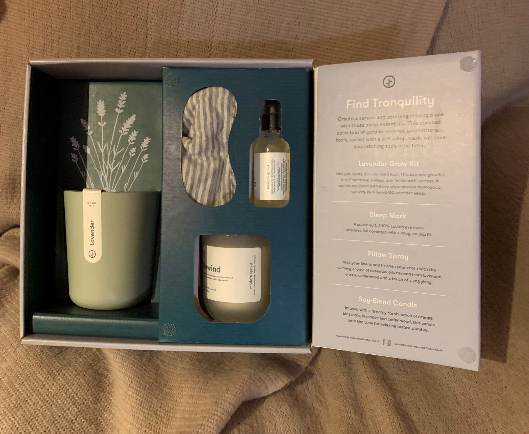Sleep Routine Kit Sleep Essentials Kit - Test Site