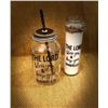 Image 1 : Mason Jar Tumbler & Candle