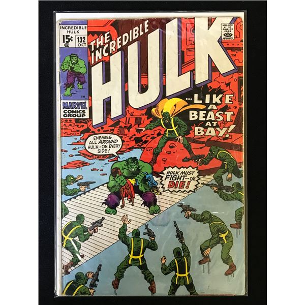 MARVEL COMICS THE INCREDIBLE HULK NO.132