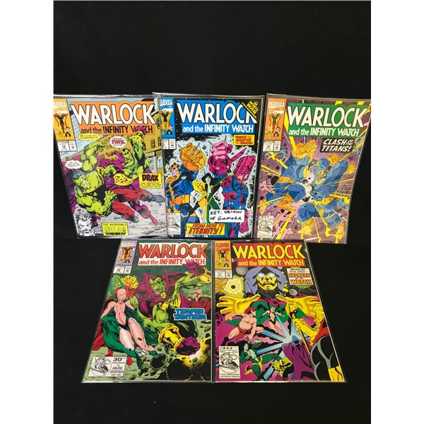 MARVEL COMICS WARLOCK COMIC BOOK LOT