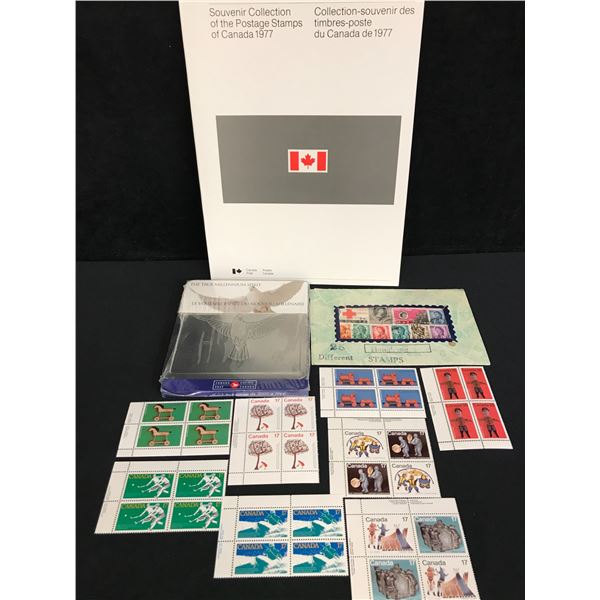 SOUVENIR COLLECTION OF THE POSTAGE STAMPS OF CANADA 1977