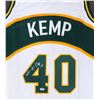 Image 2 : SHAWN KEMP SIGNED SEATTLE SUPER SONICS BASKETBALL JERSEY (BECKETT COA