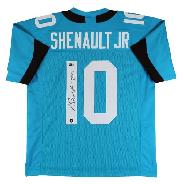 LAVISKA SHENAULT JR. SIGNED PANTHERS FOOTBALL JERSEY (BECKETT COA)